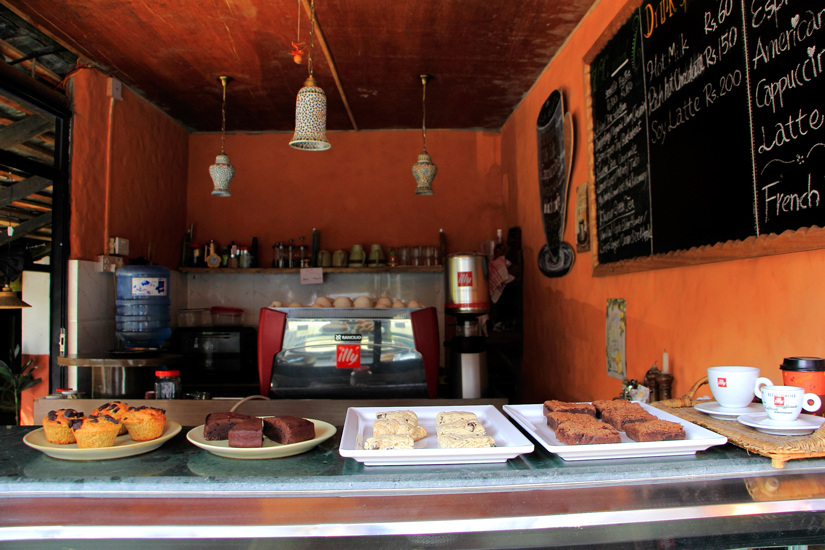 The welcoming interior of Mango Tree Cafe