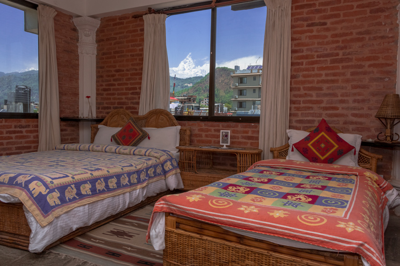Mountain View Delux room at Peace Eye Guest House